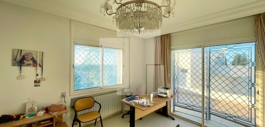 Villa S+6 avec piscine, Gammarth supérieur