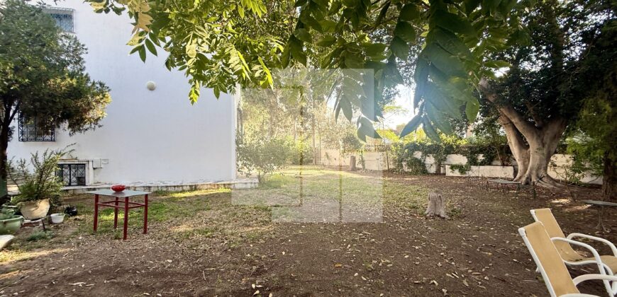 Villa S+4 avec jardin, Carthage
