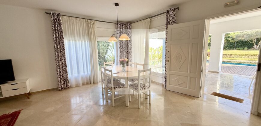 Rez-de-chaussée de villa S+2 meublé, Carthage Amilcar