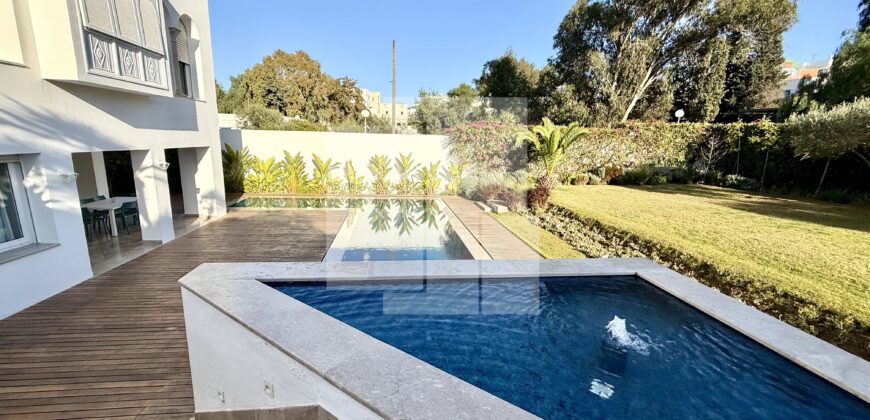 Rez-de-chaussée de villa S+2 meublé, Carthage Amilcar