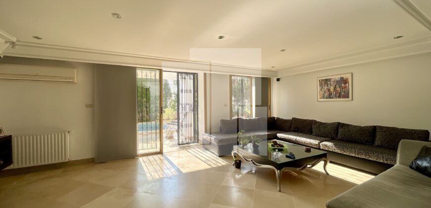 Rez-de-chaussée S+4 avec piscine, Gammarth supérieur