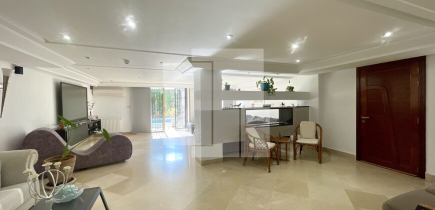 Rez-de-chaussée S+4 avec piscine, Gammarth supérieur