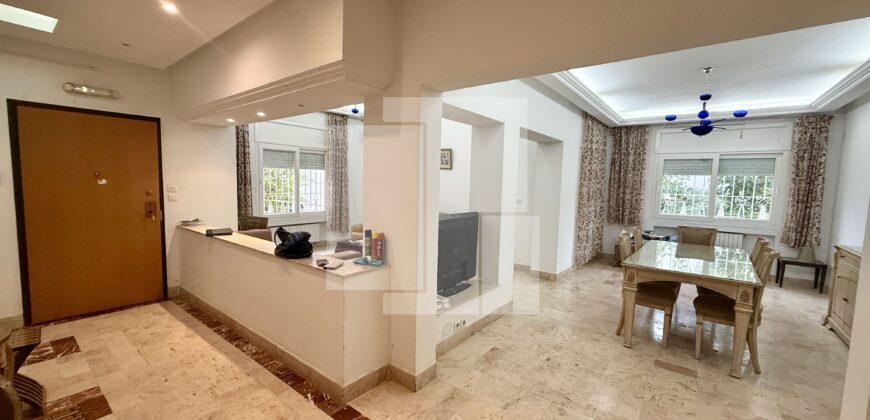 Rez-de-chaussée-de villa S+3 meublé, Carthage