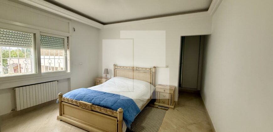 Rez-de-chaussée-de villa S+3 meublé, Carthage