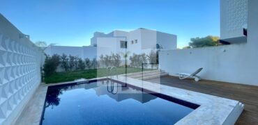 Appartement S+2 meublé avec piscine, Gammarth supérieur