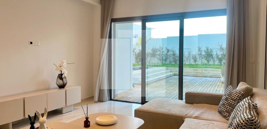 Appartement S+2 meublé avec piscine, Gammarth supérieur