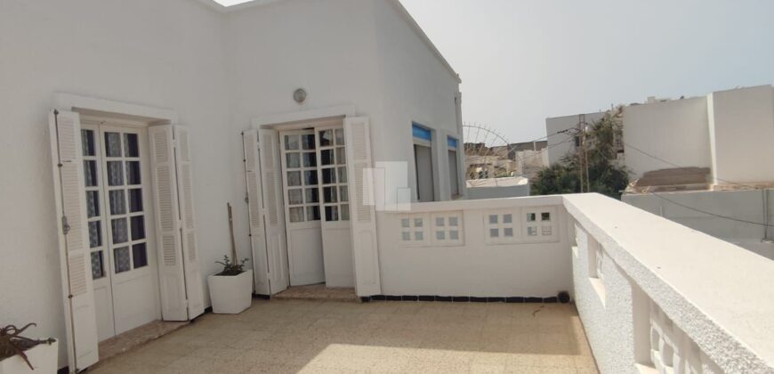 Etage de villa S+2 Meublé, Marsa Corniche