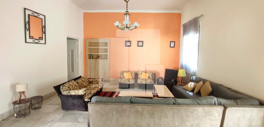 Maisonnette S+2 meublée avec jardin, Carthage Amilcar