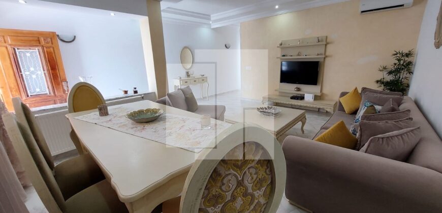 Etage de villa meublé S+2, Marsa ville