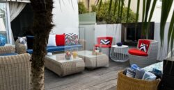 Appartement S+3 au rez-de-chaussée avec jardin, Marina Gammarth