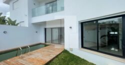 Villa S+3 neuve avec piscine, Gammarth supérieur