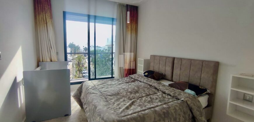 Appartement S+3 meublé avec rooftop,Marsa