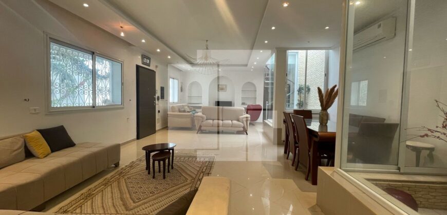 Duplex S+3 meublé avec piscine, Carthage