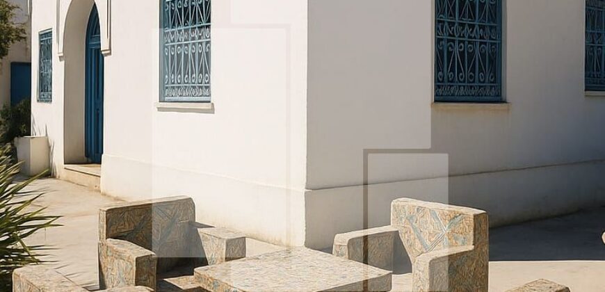 Villa S+6 sur deux niveaux, Carthage