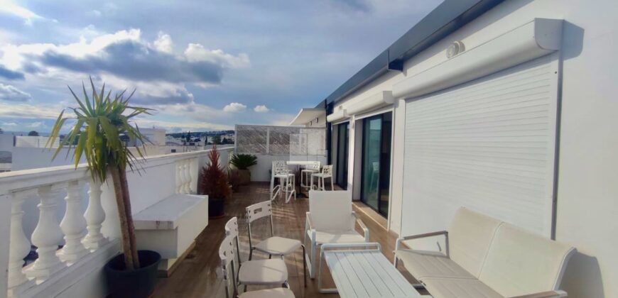 Appartement S+3 avec rooftop,Marsa Ville