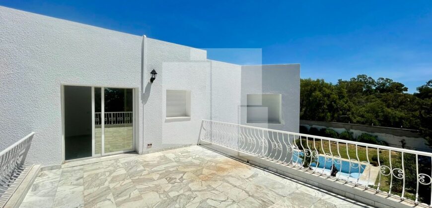 Villa S+5 avec piscine, Gammarth supérieur