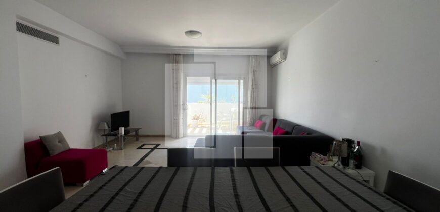 Appartement S+3 vue mer,Marsa plage