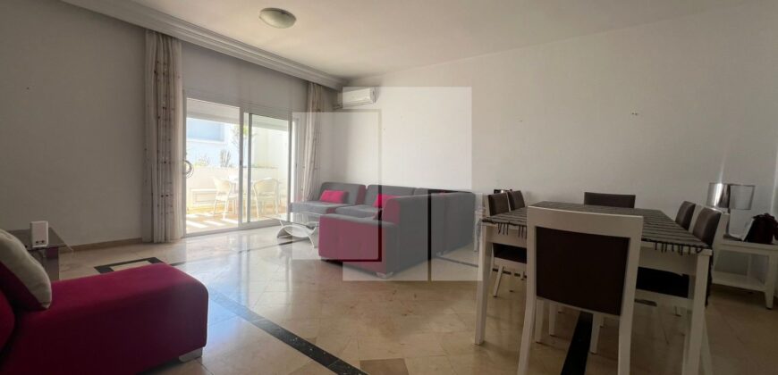 Appartement S+3 vue mer,Marsa plage