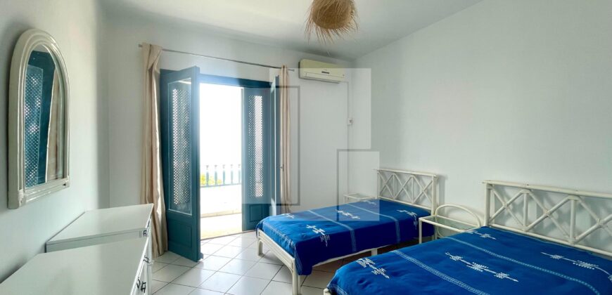 Duplex S+2 meublé avec vue sur mer, Gammarth supérieur