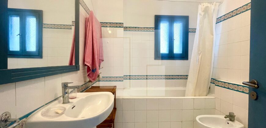 Duplex S+2 meublé avec vue sur mer, Gammarth supérieur