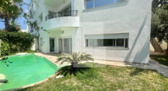 Villa S+4 avec piscine, Gammarth supérieur