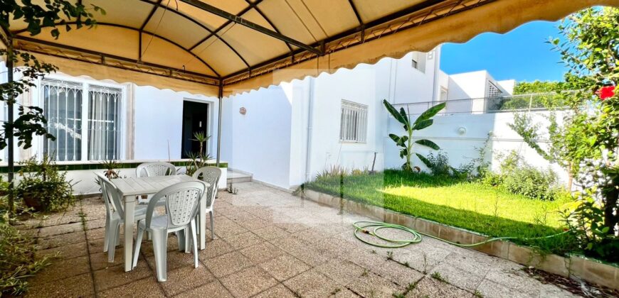 Duplex S+4 meublé avec jardin, Marsa