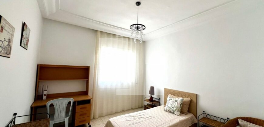 Duplex S+4 meublé avec jardin, Marsa