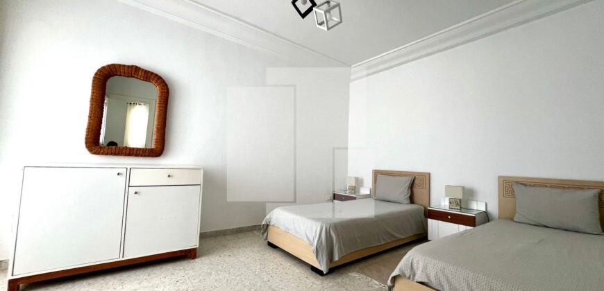 Duplex S+4 meublé avec jardin, Marsa