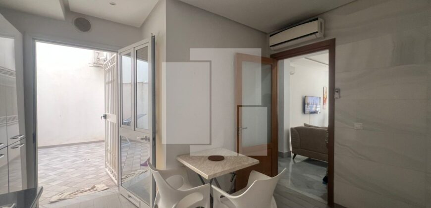 Appartement S+2 meublé,Marsa ville