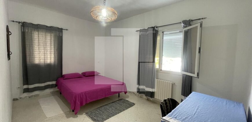 Etage de villa semi meublé S+4, Sidi Bou Saïd