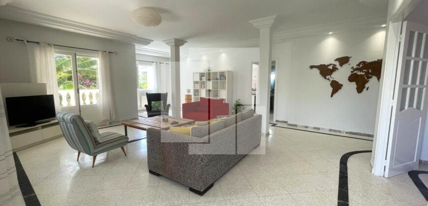 Etage de villa semi meublé S+4, Sidi Bou Saïd