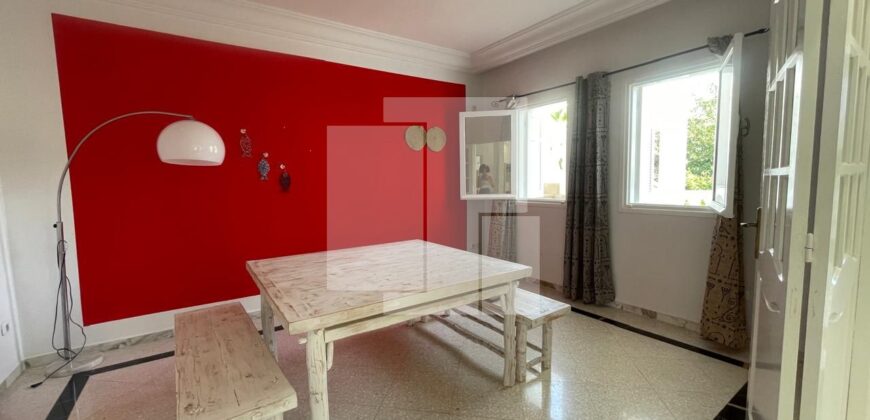 Etage de villa semi meublé S+4, Sidi Bou Saïd