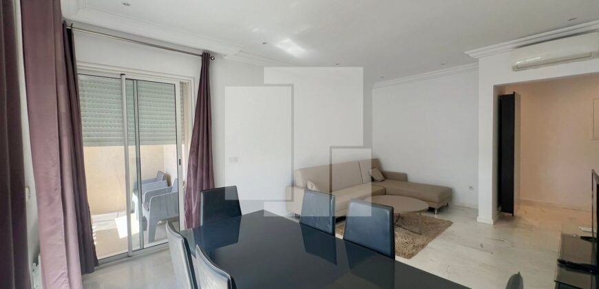Appartement S+3 meublé,Marsa plage