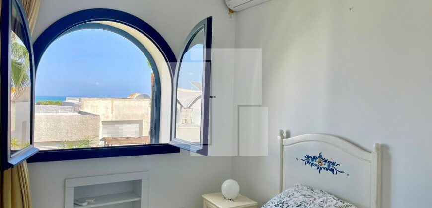Duplex S+3 meublé avec jardin, Gammarth supérieur