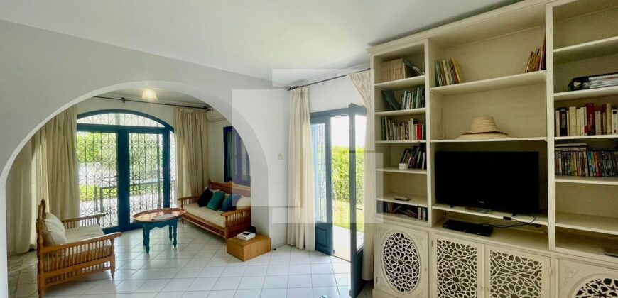 Duplex S+3 meublé avec jardin, Gammarth supérieur