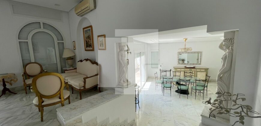 Villa S+6 meublé avec piscine, Sidi Bou Saïd