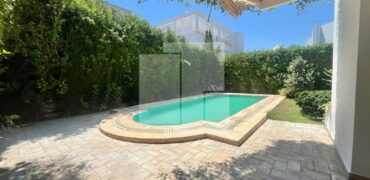 Villa S+3 avec jardin et piscine,Marsa Nassim.