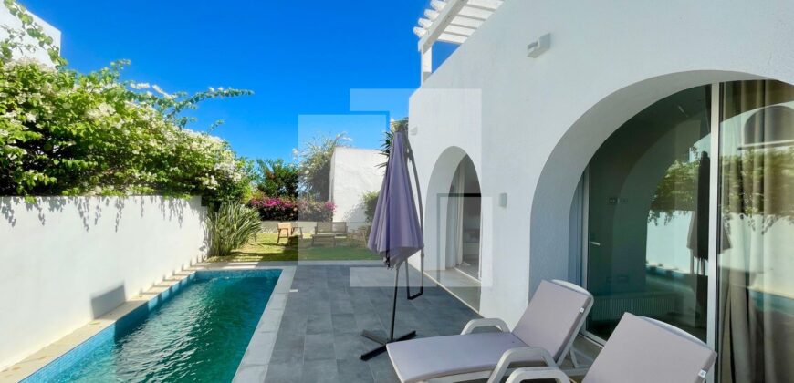 Duplex S+3 meublé avec piscine, Gammarth supérieur