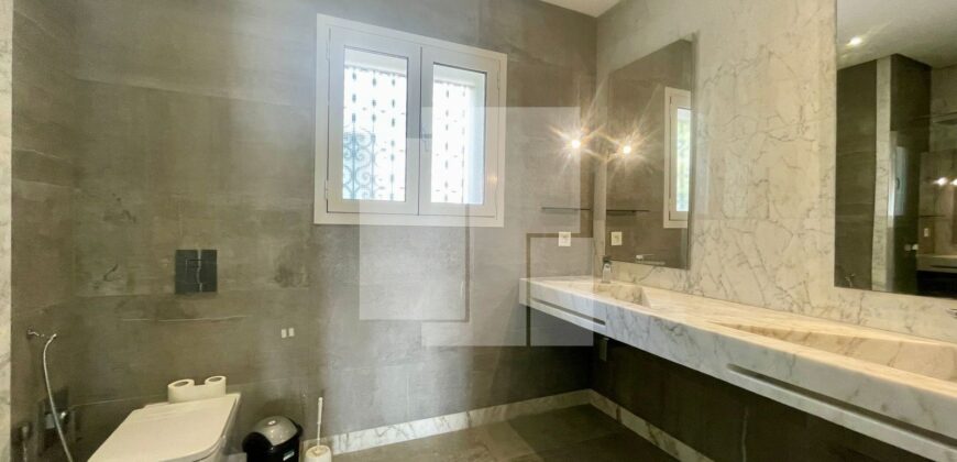 Duplex S+3 meublé avec piscine, Gammarth supérieur