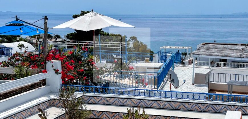 Villa S+3 vue mer, Sidi Bou Saïd