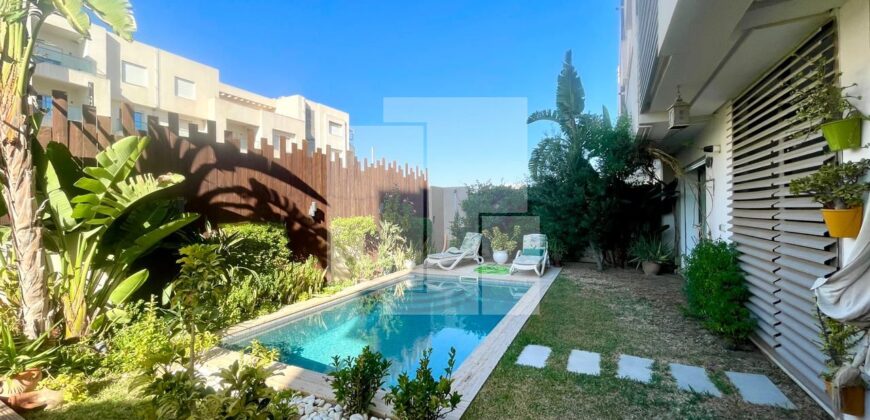 Appartement S+2 meublée avec piscine, Gammarth Appartement S+2 meublée avec piscine, Gammarth