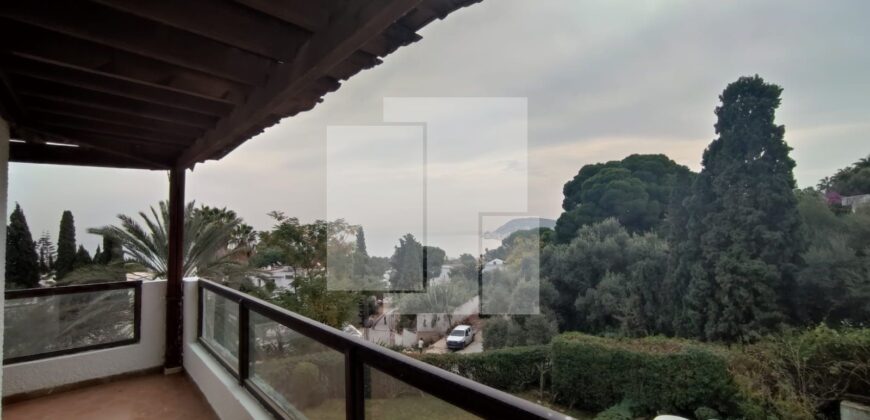 Villa S+4 avec vue sur mer, Gammarth supérieur