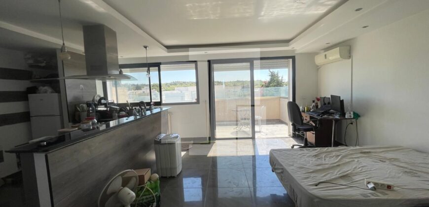 Appartement S+1 moderne avec terrasse, Gammarth