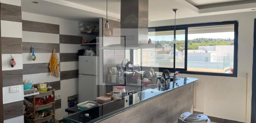 Appartement S+1 moderne avec terrasse, Gammarth