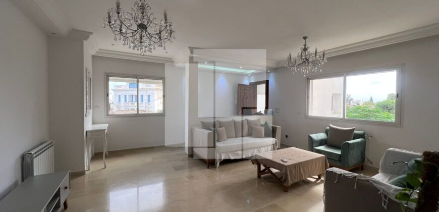 Appartement S+3 meublé, marsa ville