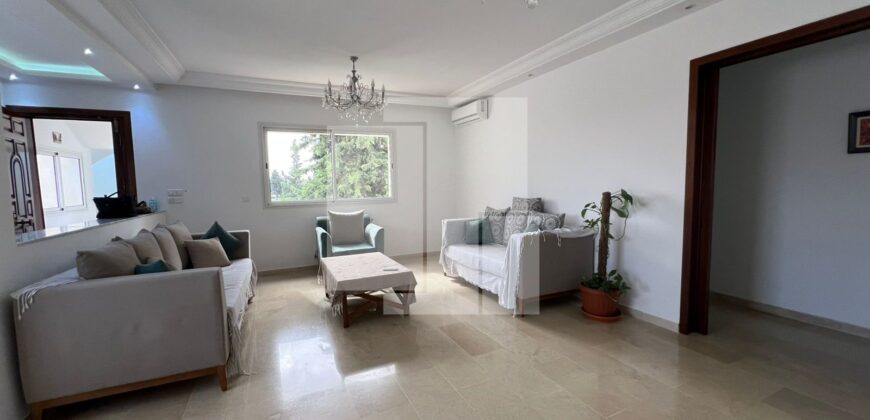 Appartement S+3 meublé, marsa ville