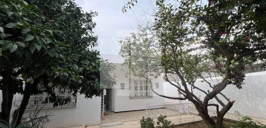 Maison de plain pied S+2,Marsa Plage