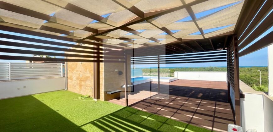 Villa S+3 avec piscine et vue sur mer, Gammarth