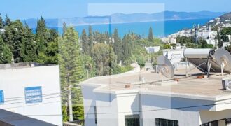 Villa S+6 avec vue sur mer et piscine, Gammarth supérieur