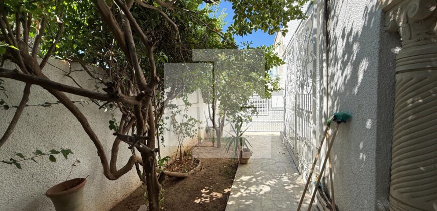 Villa S+4 avec jardin, Carthge
